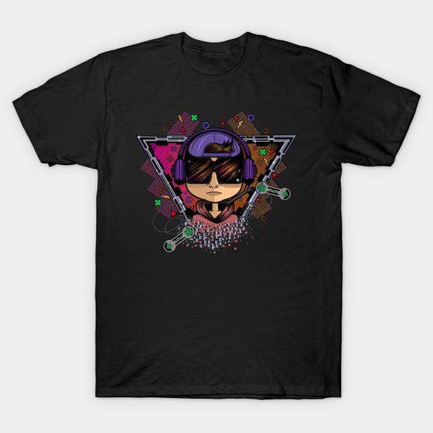 Gamer Boy T-Shirt by adamzworld